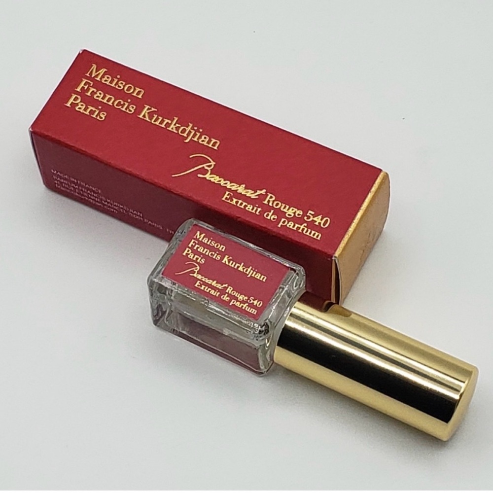 Maison Francis Kurkdjian Baccarat Rouge 540 Extrait Mini - Red & Gold - Picture 2 of 6